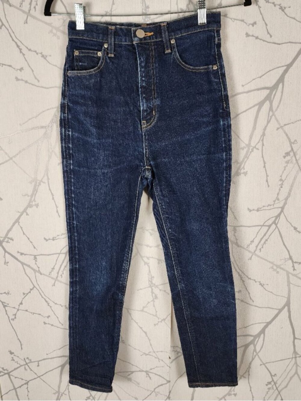 Sly Jeans Japan Selvedge Denim High Rise Skinny Ankle Jeans